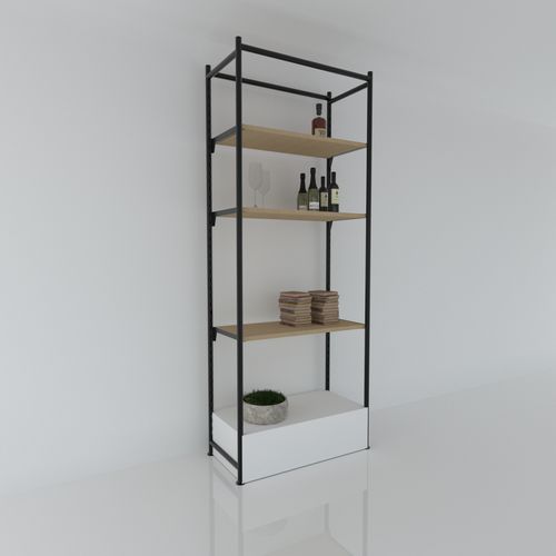 FlexiTubo Display System - Upright Starter Bay 2