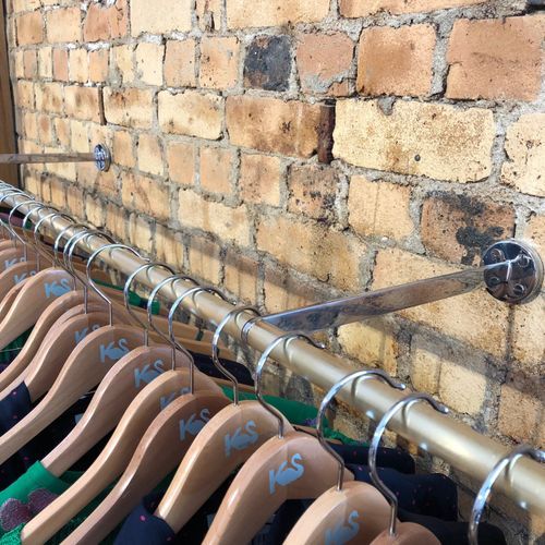 Custom Steel Clothing Racks