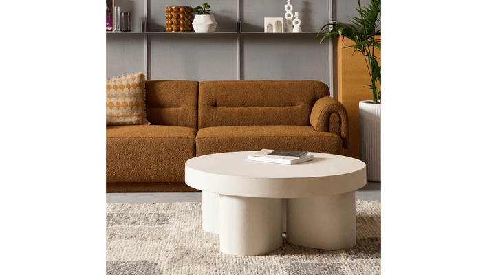 Concrete Tuba Coffee Table