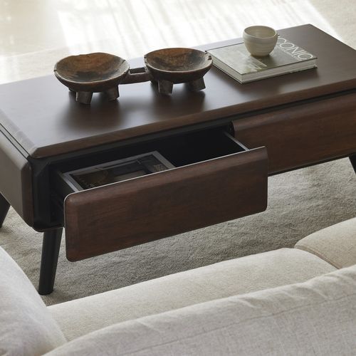 Casa Hardwood Coffee Table | Arabica Walnut