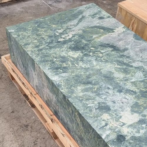Block Coffee Table-Green Marble | Natural Stone Co.