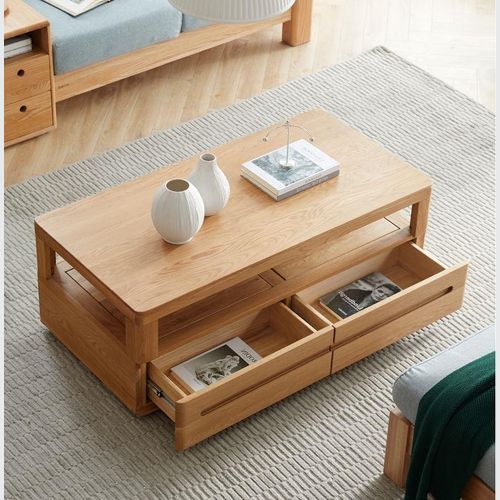 Manchester Natural Solid Oak Coffee Table