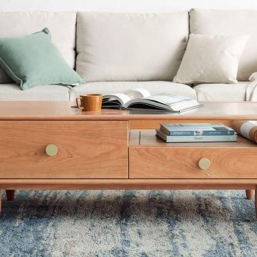 Prunus Solid Cherry Medium Coffee Table
