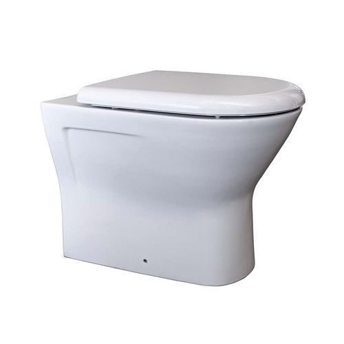 Resort Rimless Wall Faced Vandal Resistant Toilet Pan