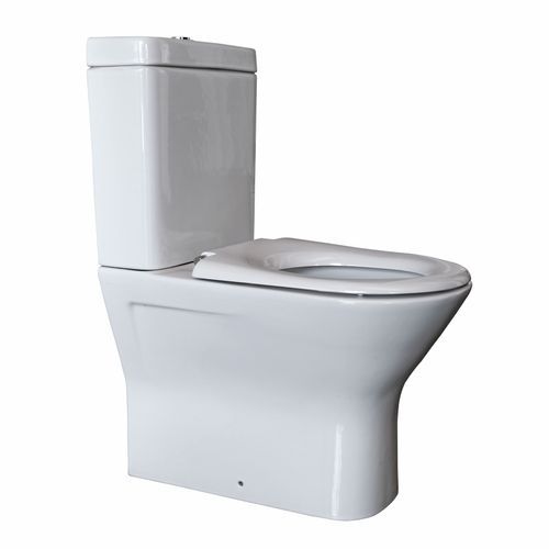 Resort Vandal Resistant Rimless Wall Faced Toilet Suite