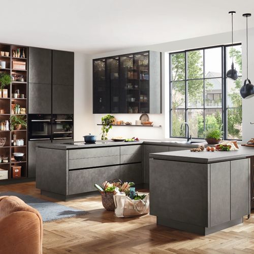 Riva Concrete Reproduction Kitchen Cabinetry