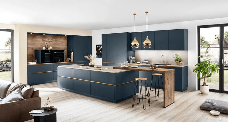 Easytouch Ultramatt Lacquered Kitchen Cabinetry