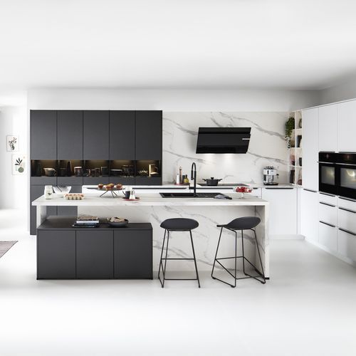 Easytouch Ultramatt Lacquered Kitchen Cabinetry