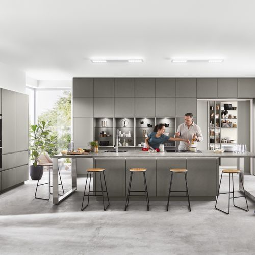 Easytouch Ultramatt Lacquered Kitchen Cabinetry
