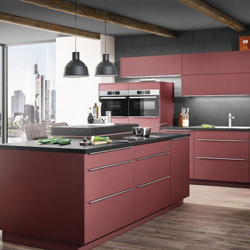 Easytouch Ultramatt Lacquered Kitchen Cabinetry
