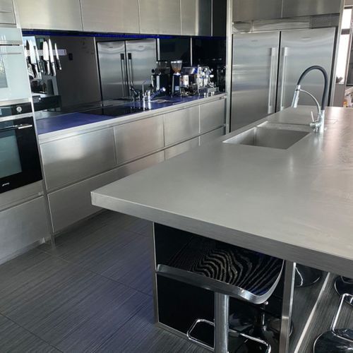 Stainless Steel Kitchens & Accessories by Contab