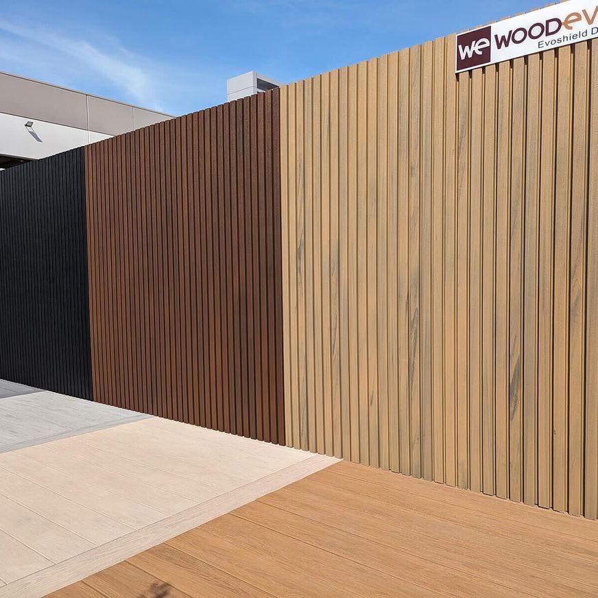 Castellated Wood-Plastic | Composite Cladding