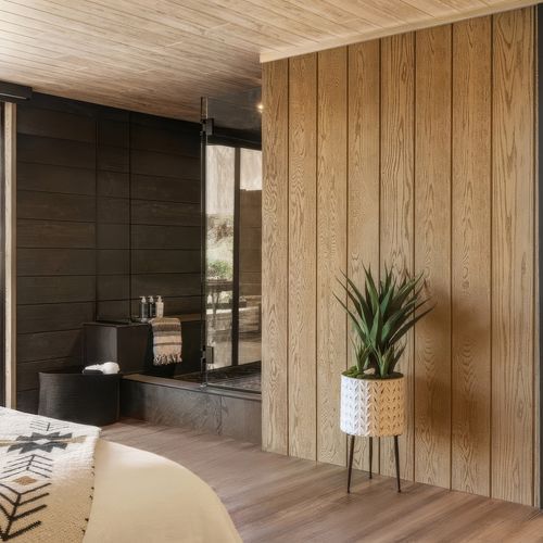 Millboard Envello Shadow Line+ Golden Oak Cladding
