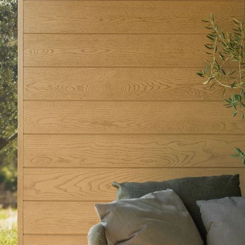 Millboard Envello Shadow Line Cladding | Golden Oak