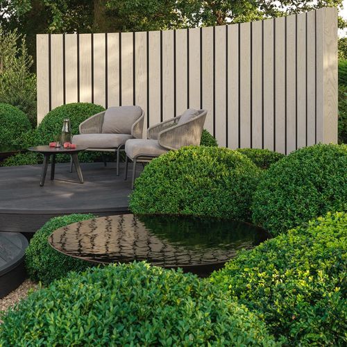 Millboard Envello Shadow Line Cladding | Limed Oak