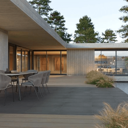 Millboard Envello Shadow Line Cladding | Smoked Oak