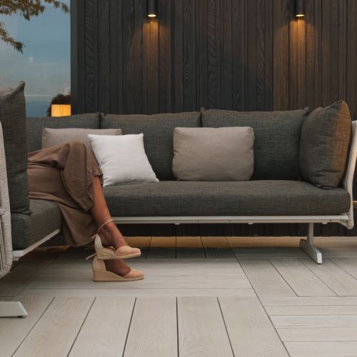 Millboard Envello Shadow Line+ Limed Oak Cladding