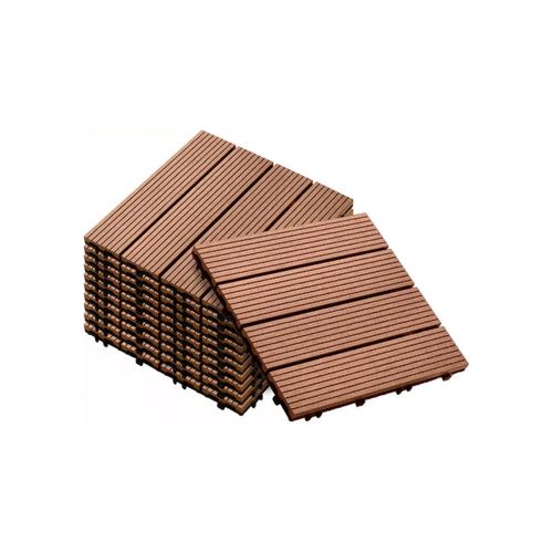DIY Decking Tiles Redwood 300*300*20 - Pack of 10
