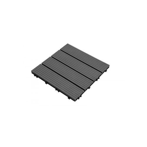 DIY Decking Tiles Black 300*300*20 - Pack of 10