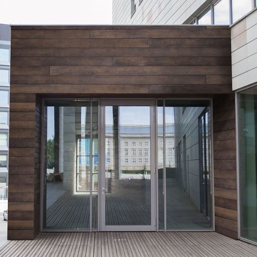 Millboard Envello Shadow Line Cladding | Antique Oak