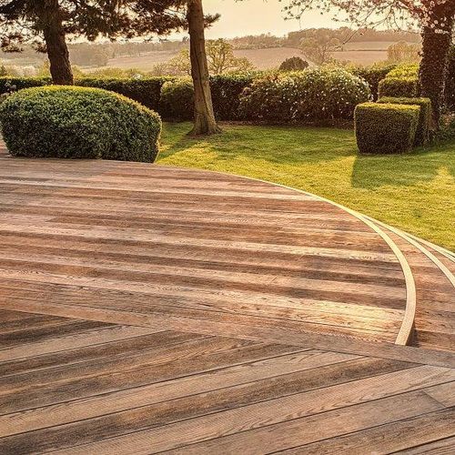 Antique Oak | Enhanced Grain Decking