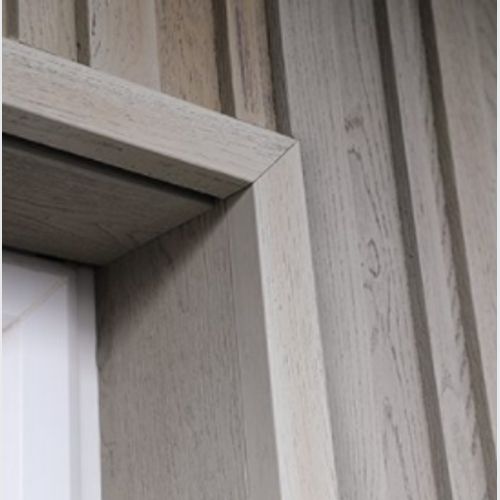 Millboard Envello Board & Batten Cladding | Smoked Oak