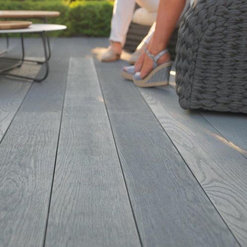Brushed Basalt | Enhanced Grain Decking