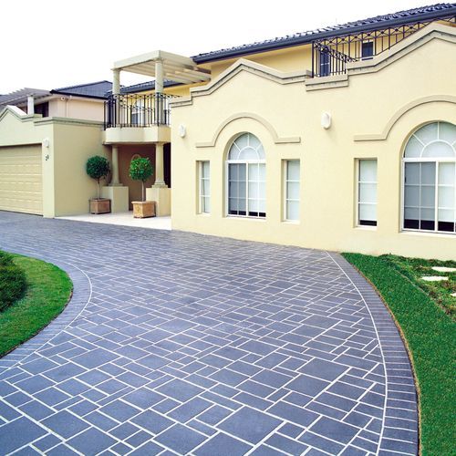 Dulux Avista Concrete Stencils