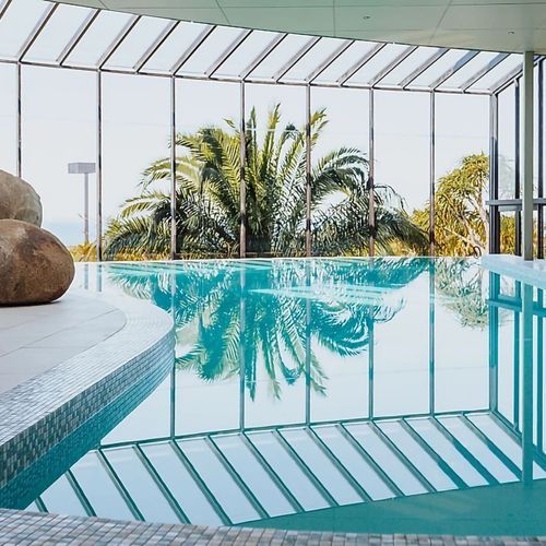 Arctic White Hydrazzo Pool Plaster
