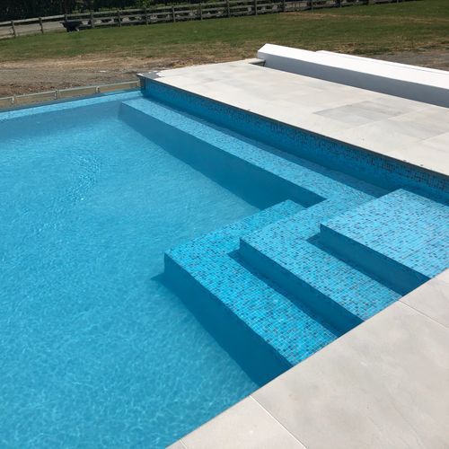 Catalina Blue Hydrazzo Pool Plaster