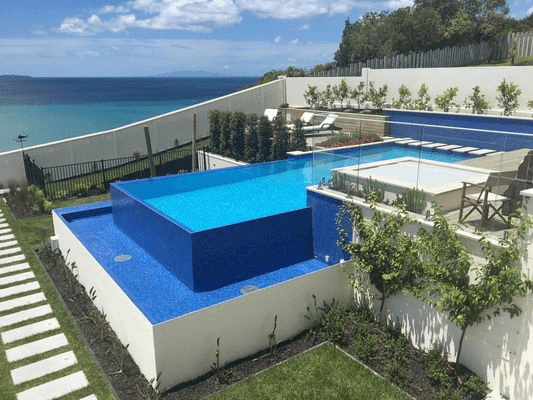 Catalina Blue Hydrazzo Pool Plaster
