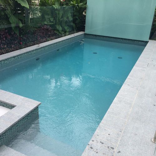 Hatteras Grey Hydrazzo Pool Plaster
