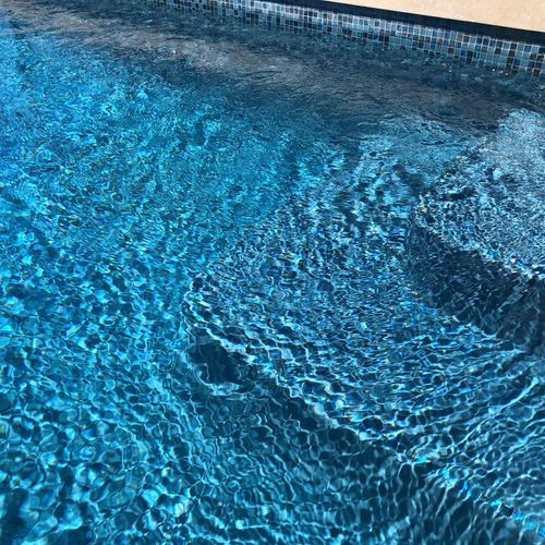 Mediterranean Blue Hydrazzo Pool Plaster