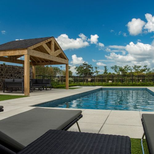 Mediterranean Blue Hydrazzo Pool Plaster