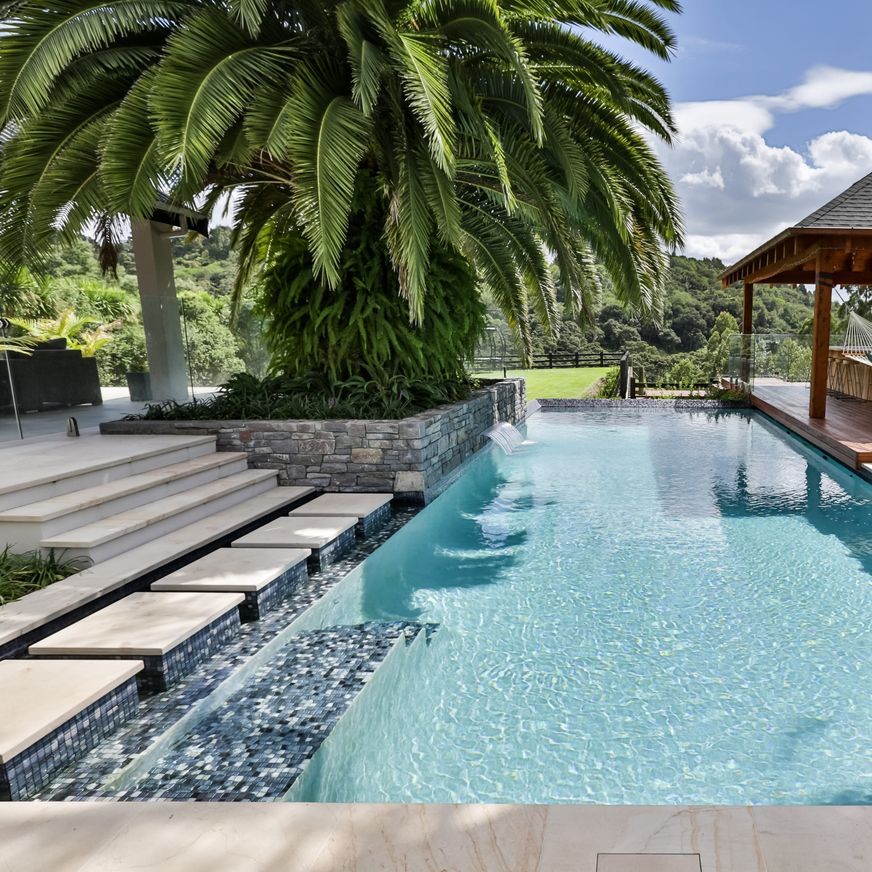 Hatteras Grey Hydrazzo Pool Plaster