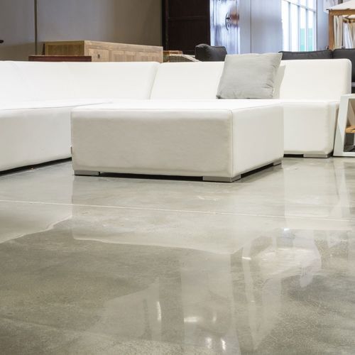 Polished Concrete Flooring - Warehouse (Plain Exposure)