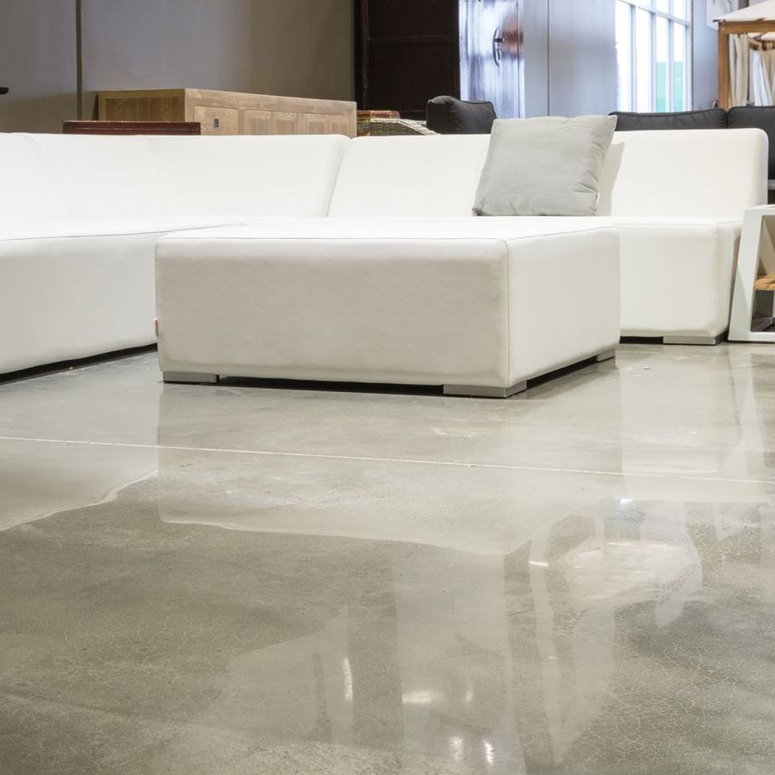 Polished Concrete Flooring - Warehouse (Plain Exposure)