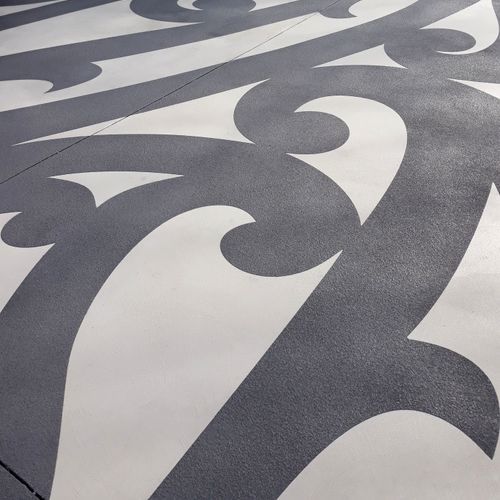 Decorative Flooring Overlay