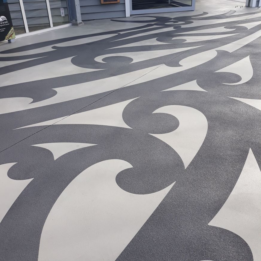 Decorative Flooring Overlay