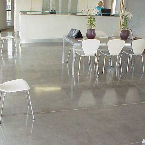 Polished Concrete Flooring - Warehouse (Plain Exposure)
