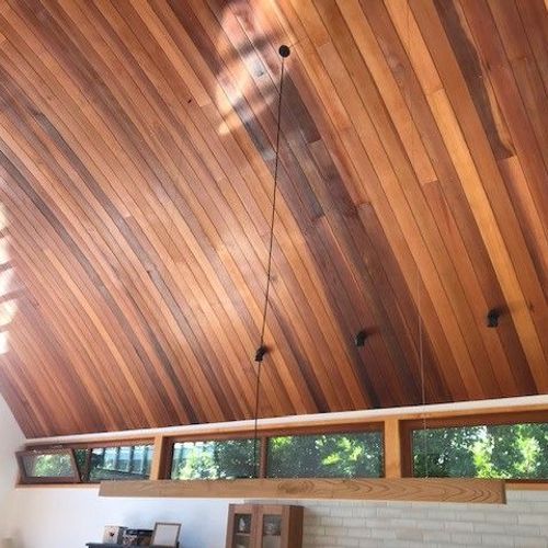 WR Cedar Panelling & Sarking