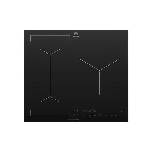 60cm 3 Zone SenseFry Induction Cooktop - Black