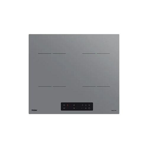 60cm Induction Cooktop with 4 Zones - Grey Glass