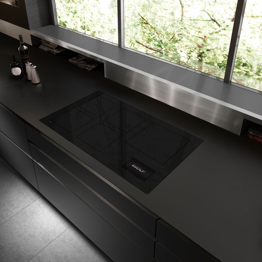 Wolf Contemporary Induction Cooktop 91cm ICBCI36560CB