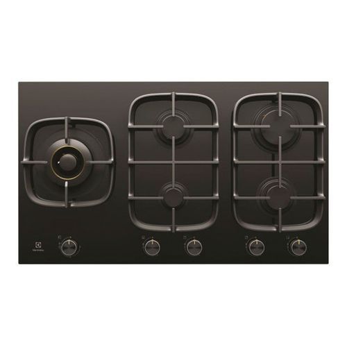 Electrolux UltimateHome 900 90cm Gas Cooktop - Black Glass