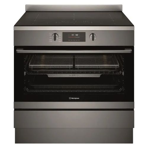 90cm Freestanding Electric Cooker - Dark Stainless Steel