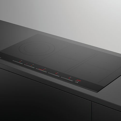 F&P Induction Cooktop, 90cm, 5 Zones W/ SmartZone