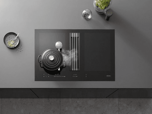 Miele Induction Cooktop with Integrated Extractor w.800 KMDA 7634 FL