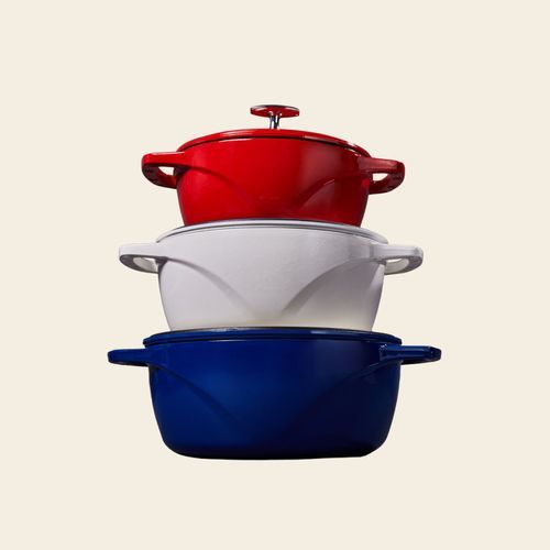 Lodge USA Enamel Cast Iron