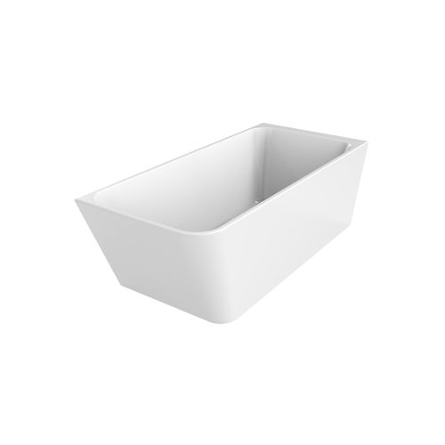 1700mm Tilt Right Hand Corner Bath Gloss White